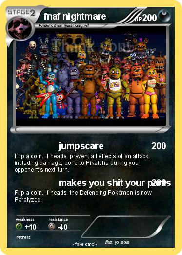 Pokemon fnaf nightmare
