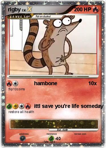 Pokemon rigby