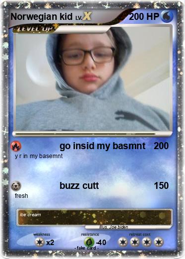 Pokemon Norwegian kid