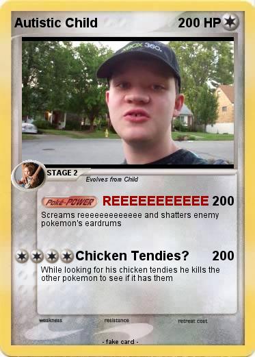 Pokemon Autistic Child