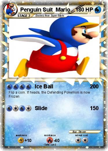 Pokemon Penguin Suit  Mario