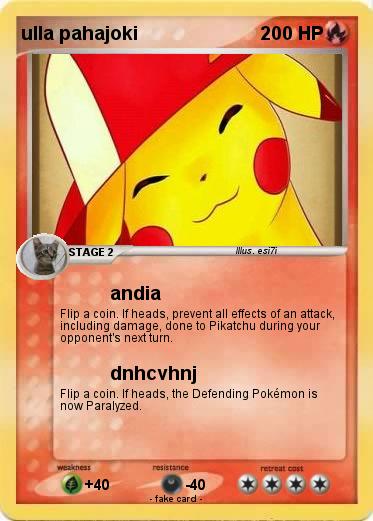 Pokemon ulla pahajoki