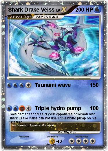Pokemon Shark Drake Veiss