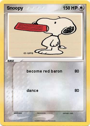 Pokemon Snoopy