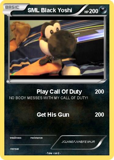 Pokemon SML Black Yoshi