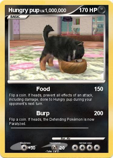 Pokemon Hungry pup