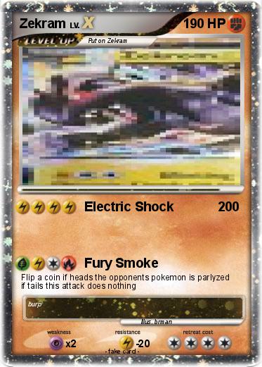 Pokemon Zekram