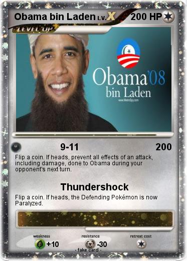 Pokemon Obama bin Laden