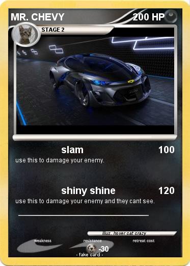 Pokemon MR. CHEVY