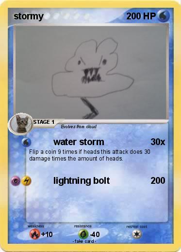 Pokemon stormy