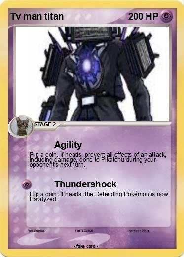 Pokemon Tv man titan