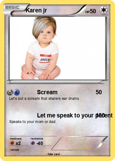 Pokemon Karen jr