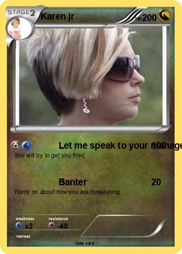 Pokemon Karen jr