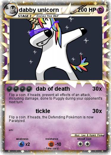 Pokemon dabby unicorn