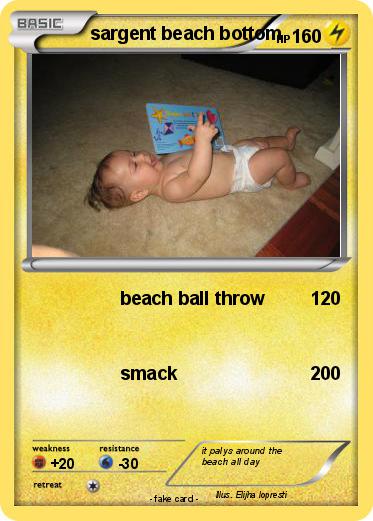Pokemon sargent beach bottom