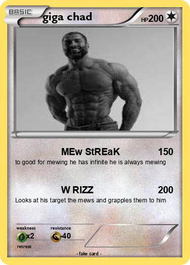 Pokemon giga chad