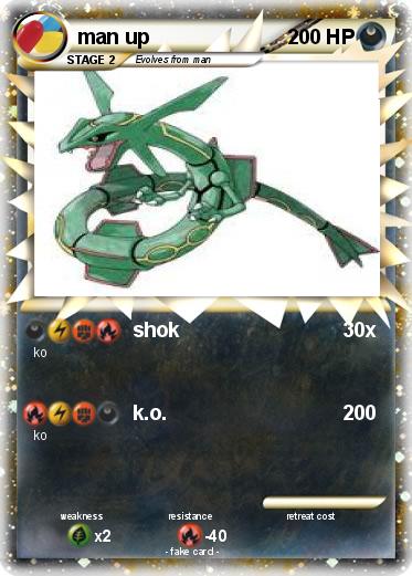 Pokemon man up
