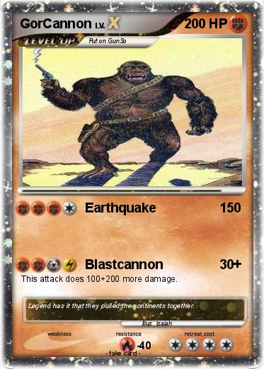 Pokemon GorCannon