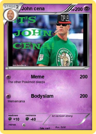 Pokemon John cena