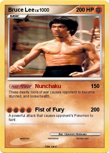 Pokemon Bruce Lee
