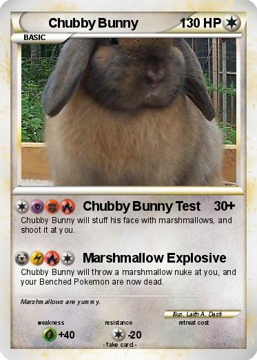 Pokemon Chubby Bunny