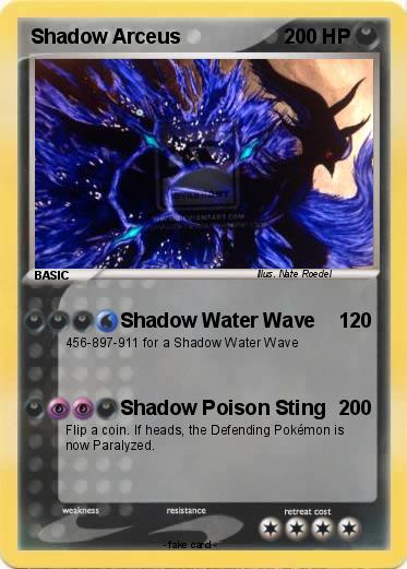 Pokemon Shadow Arceus