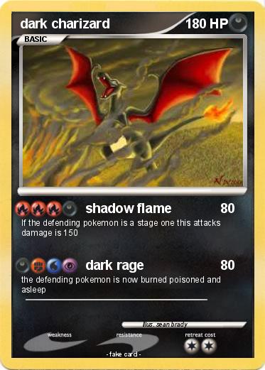 Pokemon dark charizard