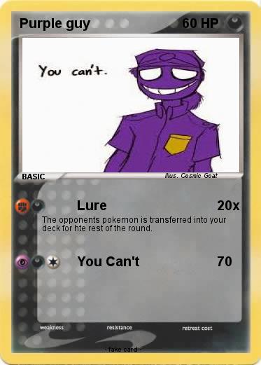 Pokemon Purple guy