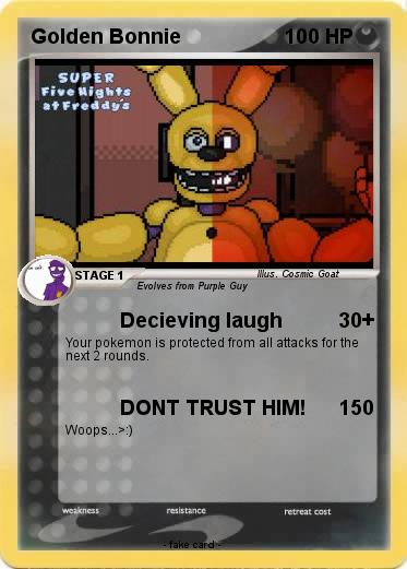 Pokemon Golden Bonnie