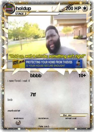 Pokemon holdup