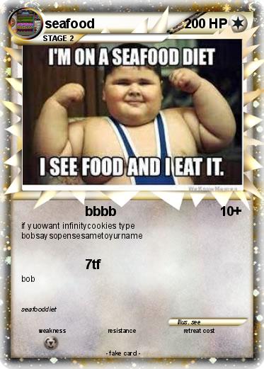 Pokemon seafood