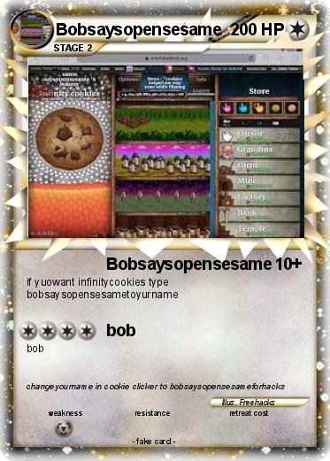 Pokemon Bobsaysopensesame