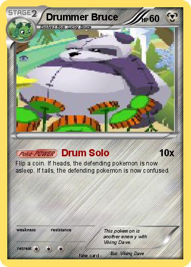 Pokemon Drummer Bruce