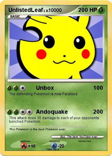 Pokemon UnlistedLeaf