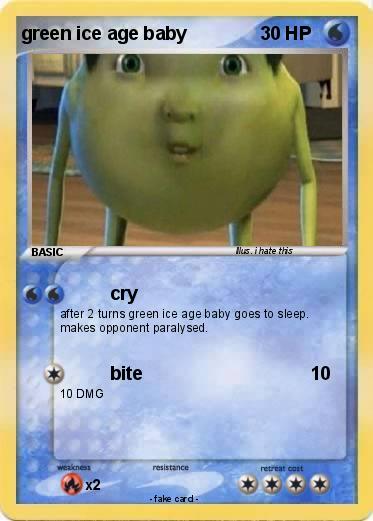 Pokemon green ice age baby