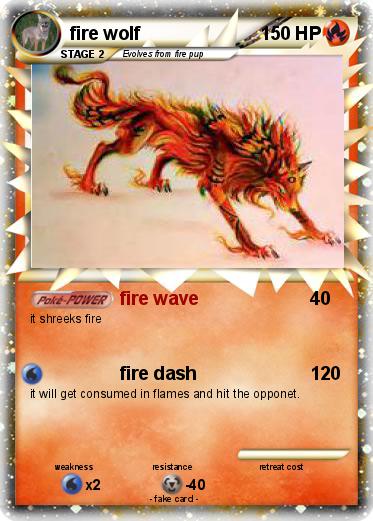 Pokemon fire wolf