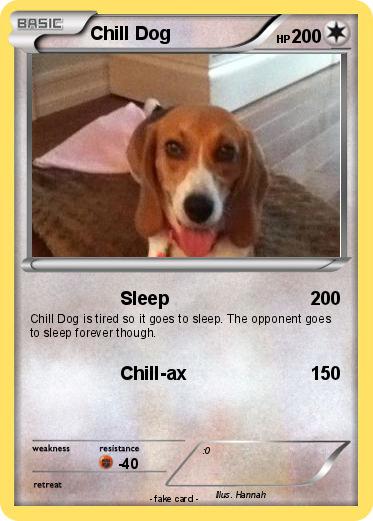 Pokemon Chill Dog