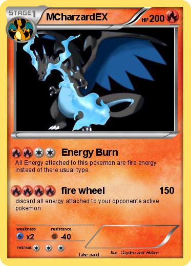 Pokemon MCharzardEX