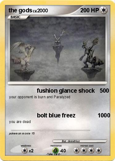 Pokemon the gods