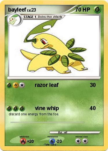 Pokemon bayleef