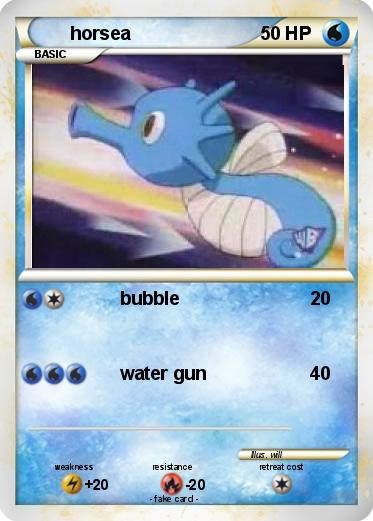 Pokemon horsea