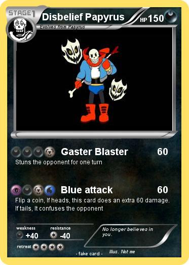 Pokemon Disbelief Papyrus