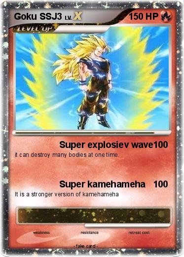 Pokemon Goku SSJ3