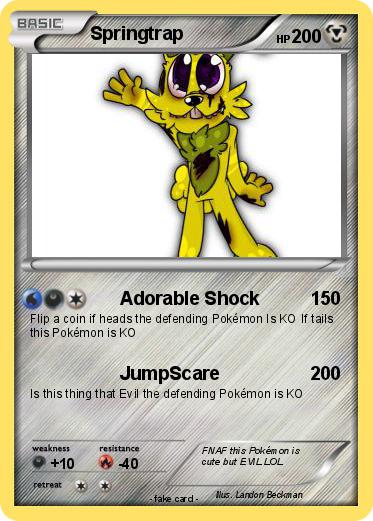 Pokemon Springtrap