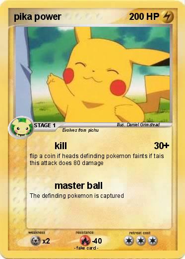 Pokemon pika power