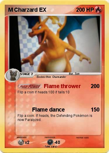 Pokemon M Charzard EX