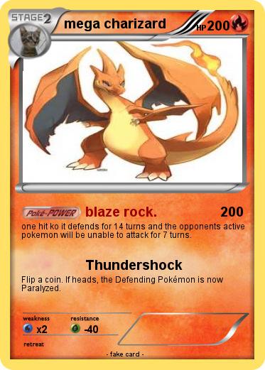 Pokemon mega charizard