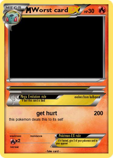 Pokemon Worst card