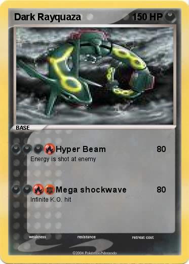 Pokemon Dark Rayquaza