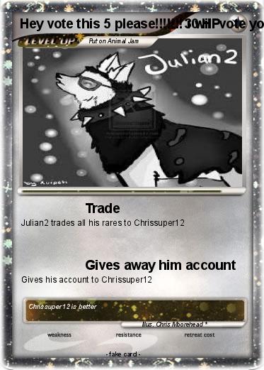 Pokemon Hey vote this 5 please!!!!!!! i will vote your!!!!!